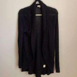 Black cardigan